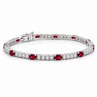 Bracciale Ultima Edizione Donna in Argento BAO1841.ROSSO